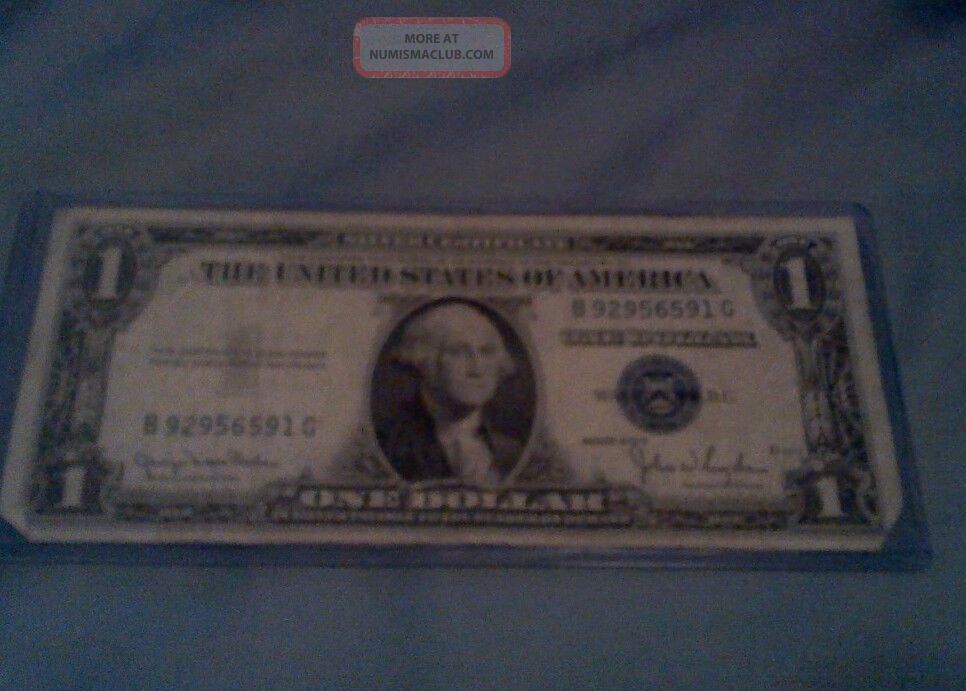 1935 D $1 Silver Certificate Clarke / Snyder Historic Blue Seal Well