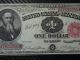 1891 $1 Stanton Treasury Note Fr.  351 Pcgs 40 Large Size Notes photo 3