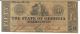 State Of Georgia Milledgeville $50 1865 Signed Issued Red Overprint 1309 Paper Money: US photo 2