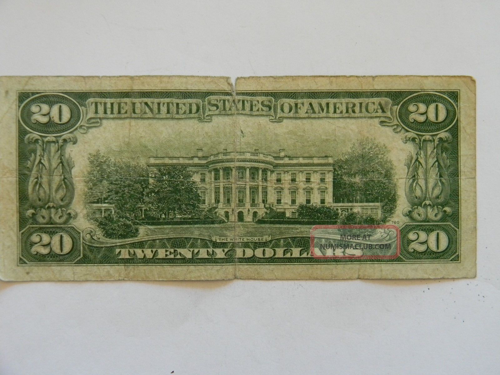 1950 Twenty Dollar Federal Reserve A Series Note 1950-twenty-dollar-federal-reserve-a-series-note