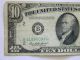1950b Ten Dollar $10.  00 Federal Reserve B Series Note Small Size Notes photo 2