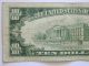 1950b Ten Dollar $10.  00 Federal Reserve B Series Note Small Size Notes photo 4