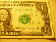 One Dollar 2009 Green Seal Star Note Small Size Notes photo 1