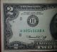 Cu 1976 $2 Two Dollar Bill Error Misaligned Shift Error Frn Paper Money: US photo 1
