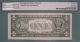 1977a Federal Reserve $1 Note Misalignment Error Pmg 63 Epq Choice Uncirculated Paper Money: US photo 1