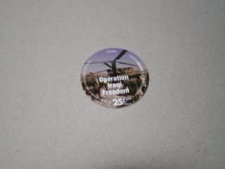 8d25 25 Cents Aafes Pogs About Uncirculated photo
