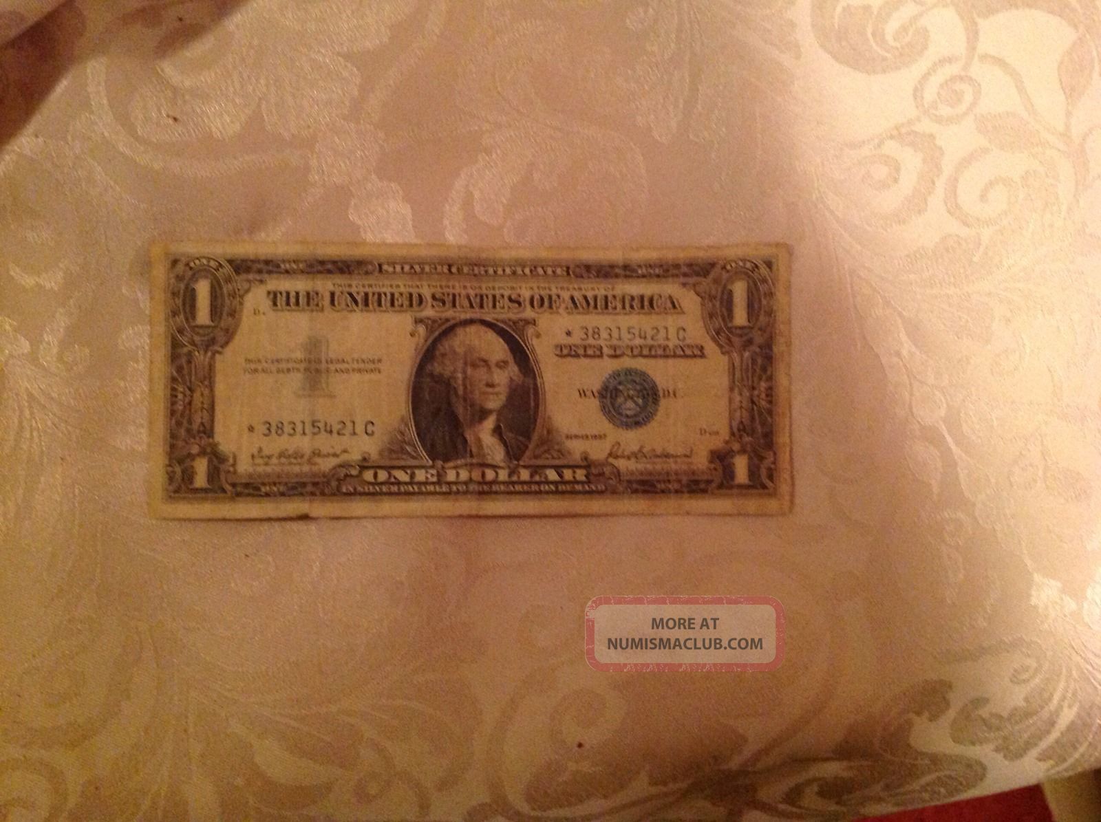 1957 1$ Silver Certificate Star Note