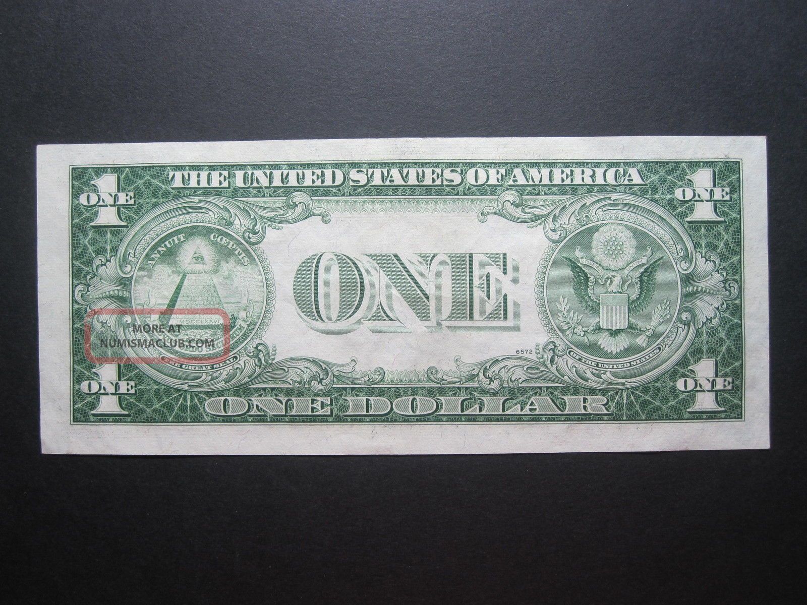 Uncirculated 1935f $1 Silver Certificate Z I Block Collectible Us Paper