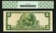 1902 $5 - Plain Back - Fr.  607 The Second Nb Of Phillipsburg,  Nj - Charter 5556 Paper Money: US photo 1