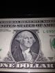 Unc 1988 A $1 Dollar Bill 0s & 9s S/n Federal Reserve Note Dollar Bill Currency Small Size Notes photo 1