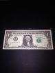 Unc 1988 A $1 Dollar Bill 0s & 9s S/n Federal Reserve Note Dollar Bill Currency Small Size Notes photo 3