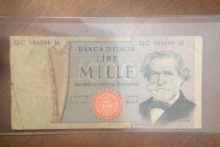 Italy 1000 Lire 1975 photo
