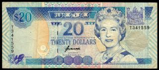 Fiji 20 Dollars Nd (1992 - 1995) photo