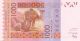 West African States - Senegal Pick 715ka (2003) 1000 Francs - Camels - Unc Africa photo 1