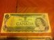 1979 Twenty Dollar Canada Note $20 Bill 50186303211 Circulated W.  1973 $1 Bill Canada photo 2