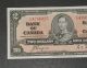 1937 Unc ++ Two Dollar Bank Of Canada Coyne Towers Banque Du Canada $2 Paper Canada photo 2
