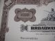 1966 100 Share Stock Certificate For Broadway - Hale Stores,  Inc Stocks & Bonds, Scripophily photo 2
