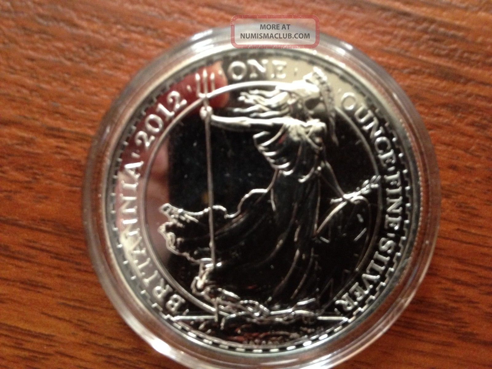 2012 1 Oz Silver Britannia