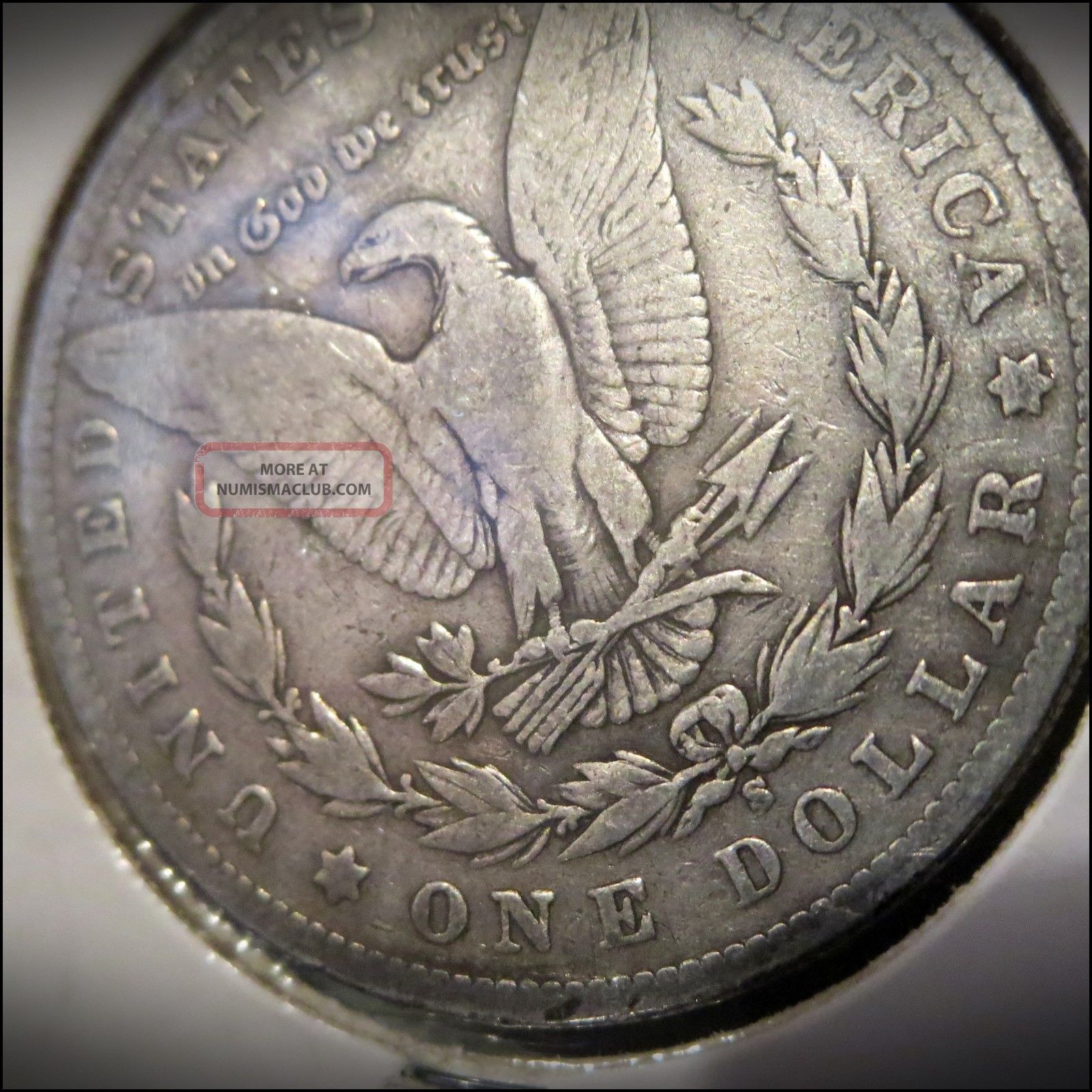 1901 - S Morgan Silver Dollar - San Francisco Marked