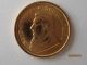1981 South Africa 1/10th Oz Fine Gold Coin Silver photo 1