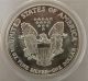 1990 United States Eagle $1 Coin - Pcgs Grade Ms69 Silver photo 3