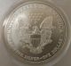 2000 United States Eagle $1 Coin - Pcgs Grade Ms69 Silver photo 2