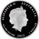2013 Australia Silver (1 Oz) Lunar ' Year Of The Snake ' Proof $1 Silver photo 1