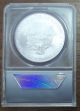 2009 Silver Eagle Ms70 First Day Of Issue Anacs Take A Look Silver photo 1