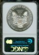 2002 Ms - 69 Ngc First Strikes Silver Eagle Silver photo 1
