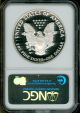 2007 - W Early Releases Ngc Pf70 Ucam Silver Eagle Silver photo 1