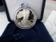 2006 ' W ' Proof American Silver Eagle Complete W/box & C.  O.  A.  Ships Today Silver photo 2