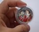 2014 1oz Silver Austrian Philharmonic Colorized Coin - In Hand And Ready To Ship Silver photo 2