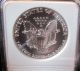 1992 Very Rare First Strike Silver Eagle Near Perfect Grade By Ngc Ms69 Rare Silver photo 1