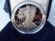 2007 ' W ' Proof American Silver Eagle Complete W/ C.  O.  A.  & Box Ships Today Silver photo 1