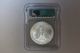 Us 2008 American Silver Eagle Coin Certified Icg Ms69 1oz.  999 Silver Dollar Bu Silver photo 1