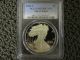 1986 - S Silver Eagle Pcgs Pr70dcam First Year Of Issue Some Toning Silver photo 1