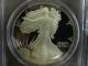 1986 - S Silver Eagle Pcgs Pr70dcam First Year Of Issue Some Toning Silver photo 7