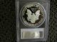 1986 - S Silver Eagle Pcgs Pr70dcam First Year Of Issue Some Toning Silver photo 8