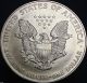 1996 $1 - American Eagle Silver Bullion -.  999 Fine 1oz Silver - Unc 68113 Silver photo 1