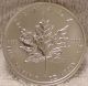 2012 Canada 1oz Maple Leaf Fine Silver Coin Silver photo 2