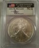 2005 American Silver Eagle Pcgs Ms70 First Strike Mercanti Signed Rare Silver photo 2