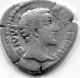 Roman Silver Ar Denarius Emperor Hadrian 117 - 138 Ad Rare Fish Reverse 03 Silver photo 2