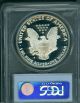1989 - S American Silver Eagle Ase S$1 Pcgs Pf69 Pr69 Proof Pr - 69 Silver photo 1