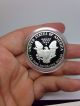 1986 - S American Eagle 1oz.  Silver Builion Proof Coin,  Orig.  Boxes, .  5185 Silver photo 1