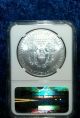2011 Silver American Eagle Coin - Ms - 69 Ngc - 25th Anniversary Ngc Label Silver photo 1