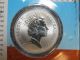 1996 1oz Australia Silver Kangaroo One Dollar.  999 Silver Coin Silver photo 6