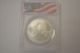 2009 Anacs Certified Silver Eagle Ms70 Silver photo 1
