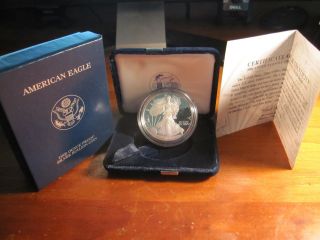 2004 - W American Eagle One Ounce Silver Proof Coin photo