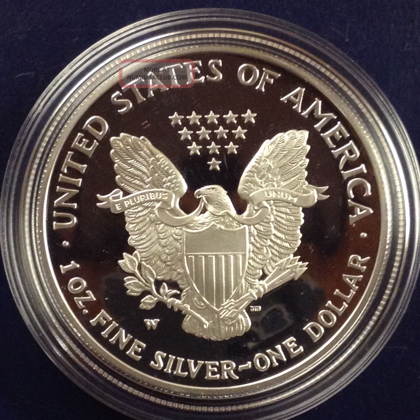 2003 - W Proof Silver Eagle Dollar