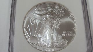 Coin Hunters - 2010 American Silver Eagle - Ngc Ms69,  1oz Silver,  Early Releases photo